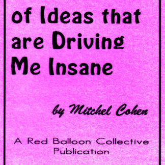 A Head Full of Ideas That Are Driving Me Insane