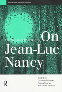 On Jean-Luc Nancy
