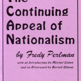 The Continuing Appeal of Nationalism